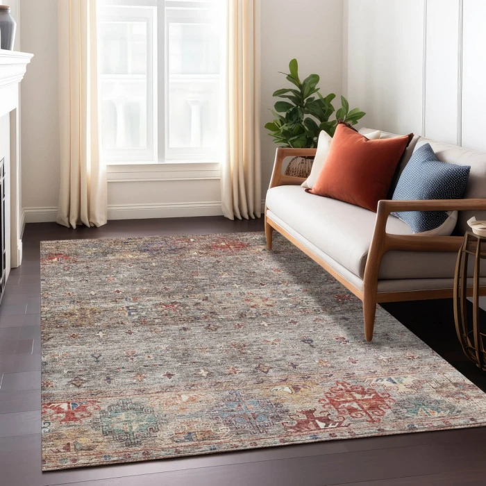 Addison Rugs Chantille Gray ACN1220 5ft. x 7ft.6in. Rect. Rug