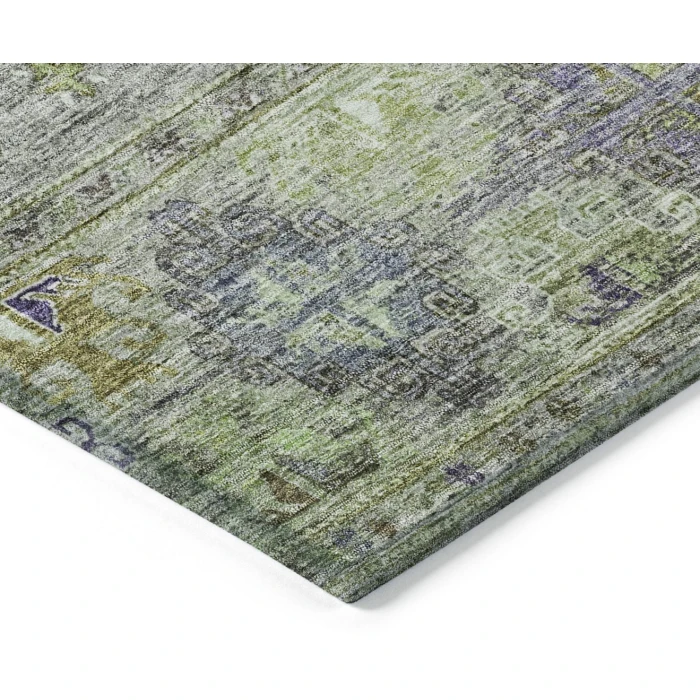 Addison Rugs Chantille Green ACN1220 8ft. x 10ft. Rect. Rug
