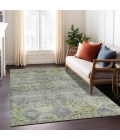 Addison Rugs Chantille Green ACN1220 8ft. x 10ft. Rect. Rug