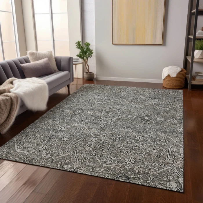 Addison Rugs Chantille Gray ACN1223 9ft. x 12ft. Rect. Rug