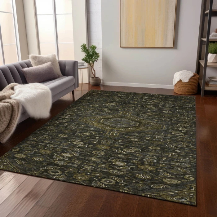Addison Rugs Chantille Gray ACN1225 5ft. x 7ft.6in. Rect. Rug