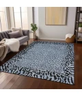 Addison Rugs Chantille Blue ACN1230 9ft. x 12ft. Rect. Rug