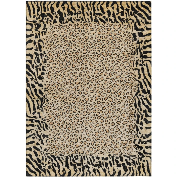 Addison Rugs Chantille Gold ACN1230 8ft. x 10ft. Rect. Rug
