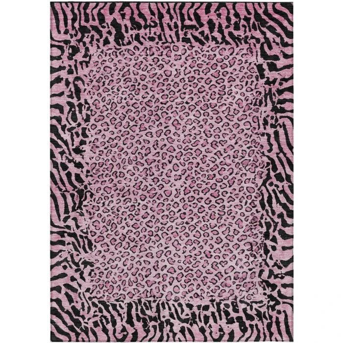 Addison Rugs Chantille Pink ACN1230 9ft. x 12ft. Rect. Rug