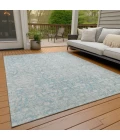 Addison Rugs Chantille Teal ACN1231 8ft. x 10ft. Rect. Rug