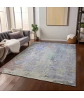 Addison Rugs Chantille Purple ACN1233 8ft. x 10ft. Rect. Rug