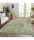 Addison Rugs Chantille Green ACN1237 9ft. x 12ft. Rect. Rug
