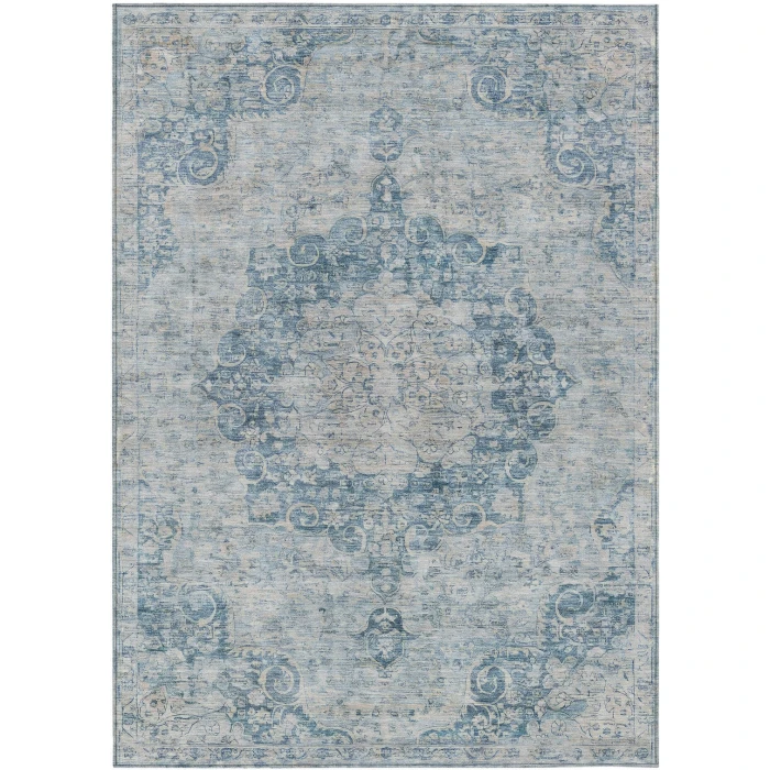 Addison Rugs Chantille Blue ACN1238 5ft. x 7ft.6in. Rect. Rug