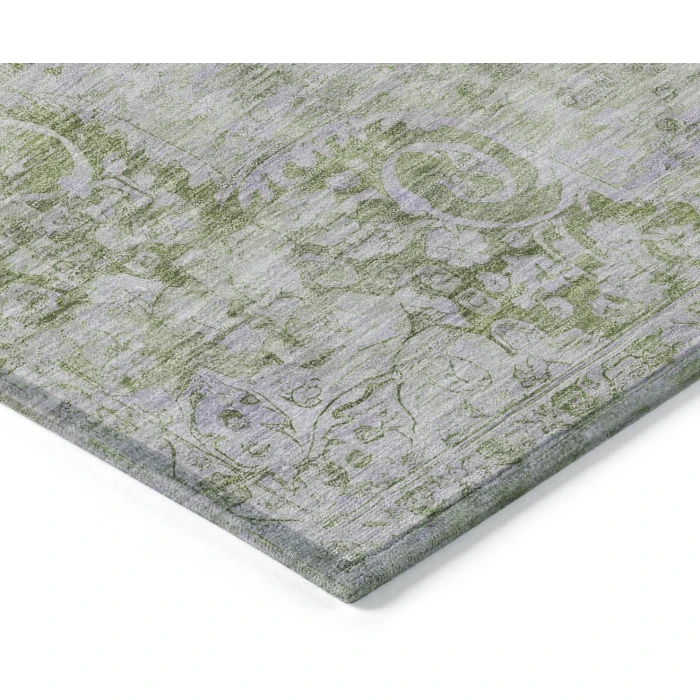 Addison Rugs Chantille Green ACN1238 8ft. x 10ft. Rect. Rug