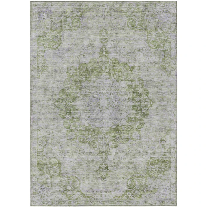 Addison Rugs Chantille Green ACN1238 8ft. x 10ft. Rect. Rug