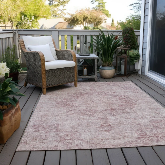 Addison Rugs Chantille Pink ACN1238 5ft. x 7ft.6in. Rect. Rug