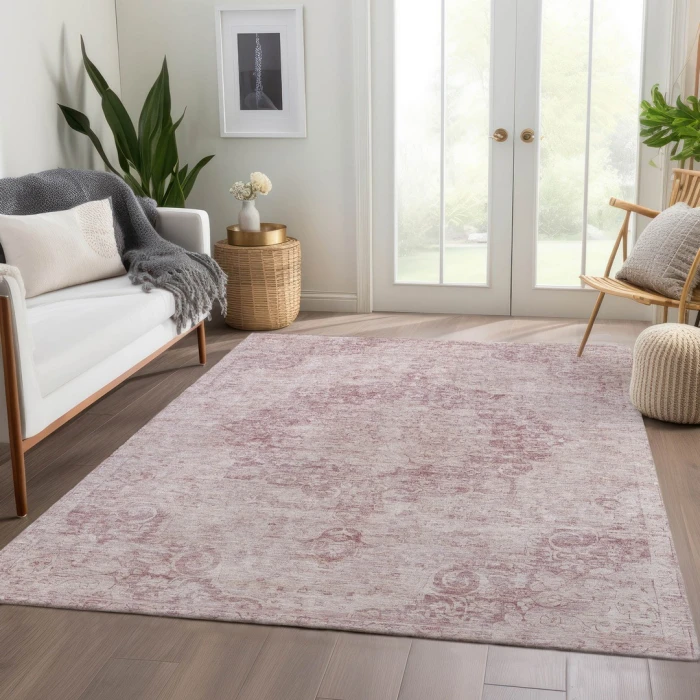 Addison Rugs Chantille Pink ACN1238 5ft. x 7ft.6in. Rect. Rug