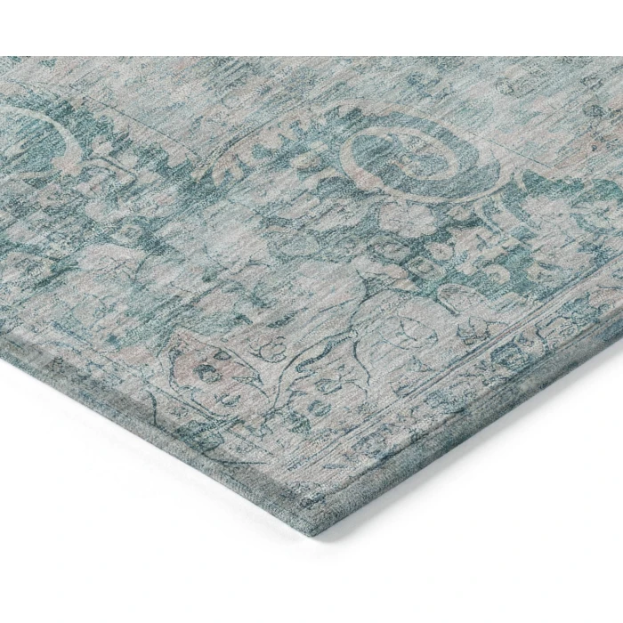 Addison Rugs Chantille Teal ACN1238 5ft. x 7ft.6in. Rect. Rug