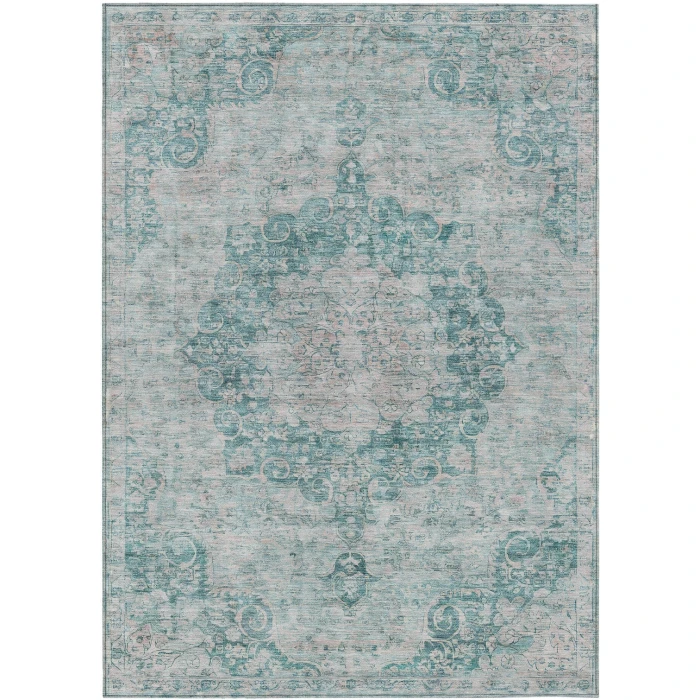 Addison Rugs Chantille Teal ACN1238 5ft. x 7ft.6in. Rect. Rug