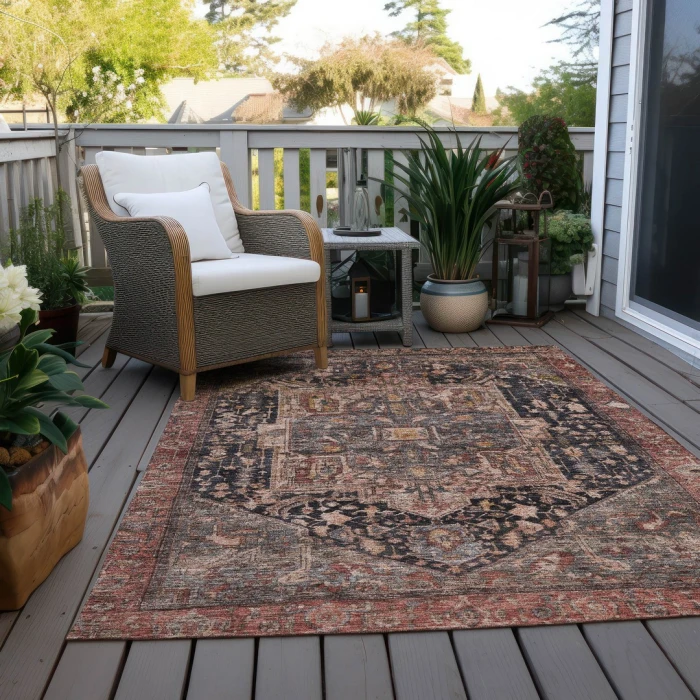Addison Rugs Chantille Gray ACN1240 5ft. x 7ft.6in. Rect. Rug