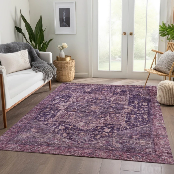 Addison Rugs Chantille Purple ACN1240 8ft. x 10ft. Rect. Rug