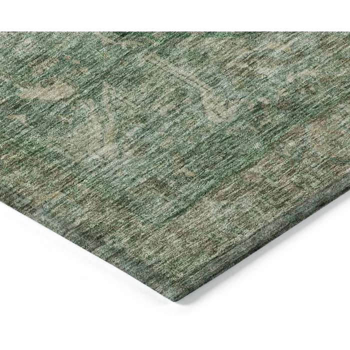 Addison Rugs Chantille Green ACN1240 5ft. x 7ft.6in. Rect. Rug
