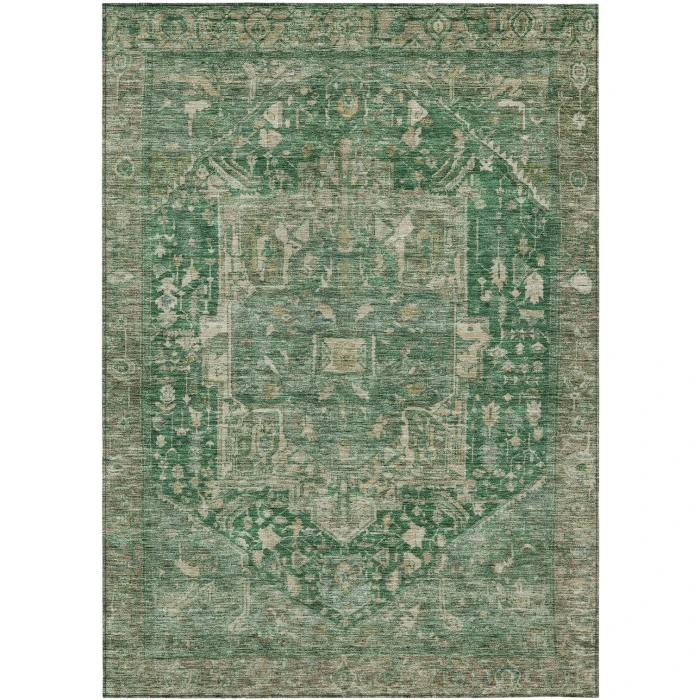 Addison Rugs Chantille Green ACN1240 5ft. x 7ft.6in. Rect. Rug