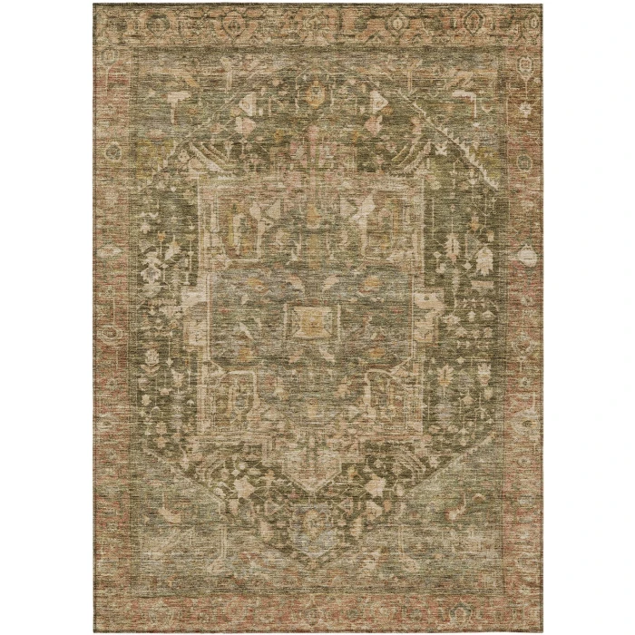 Addison Rugs Chantille Green ACN1240 5ft. x 7ft.6in. Rect. Rug