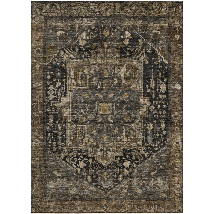 Addison Rugs Chantille Brown ACN1240 5ft. x 7ft.6in. Rect. Rug