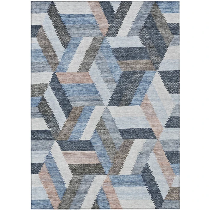 Addison Rugs Chantille Blue ACN1241 8ft. x 10ft. Rect. Rug