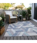Addison Rugs Chantille Blue ACN1241 8ft. x 10ft. Rect. Rug
