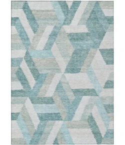Addison Rugs Chantille Teal ACN1241 8ft. x 10ft. Rect. Rug