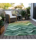 Addison Rugs Chantille Teal ACN1242 9ft. x 12ft. Rect. Rug