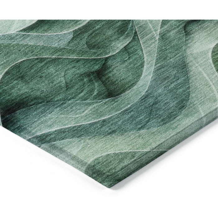 Addison Rugs Chantille Teal ACN1242 9ft. x 12ft. Rect. Rug