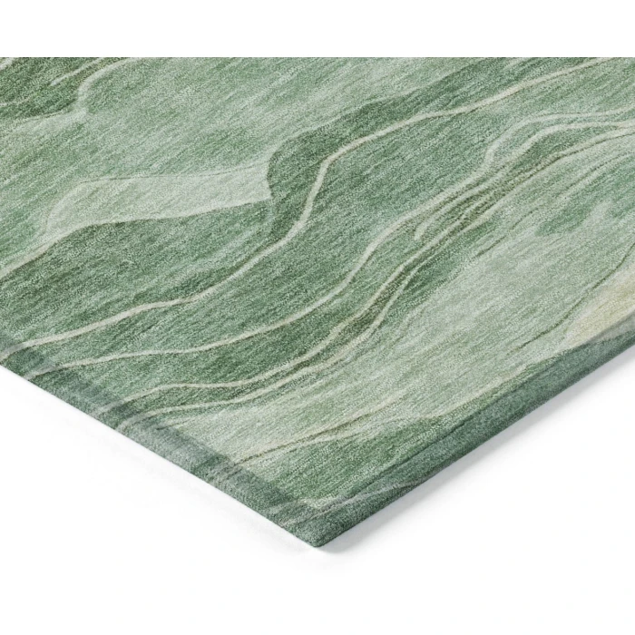 Addison Rugs Chantille Green ACN1248 8ft. x 10ft. Rect. Rug