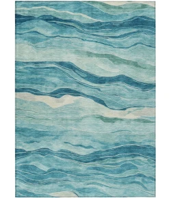 Addison Rugs Chantille Teal ACN1251 5ft. x 7ft.6in. Rect. Rug