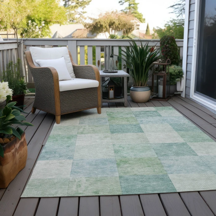 Addison Rugs Chantille Blue ACN1256 5ft. x 7ft.6in. Rect. Rug