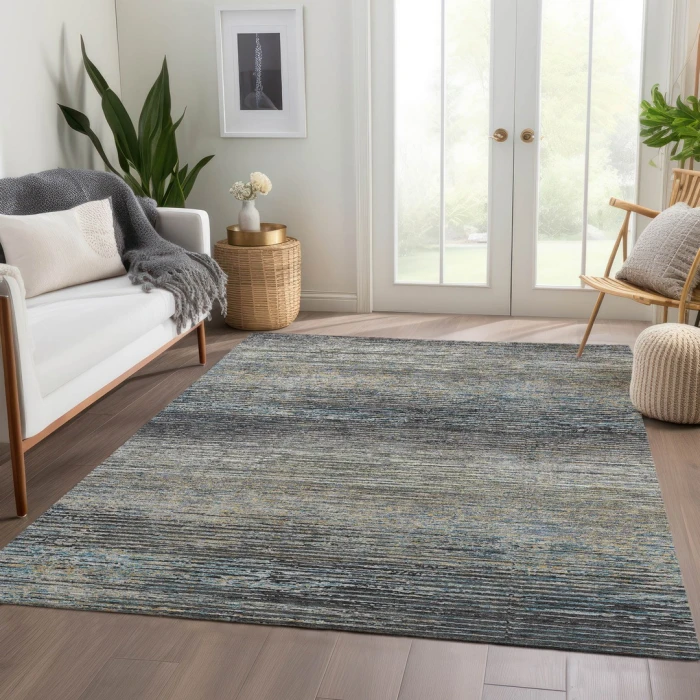 Addison Rugs Chantille Gray ACN1268 5ft. x 7ft.6in. Rect. Rug