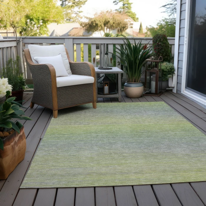 Addison Rugs Chantille Green ACN1291 8ft. x 10ft. Rect. Rug