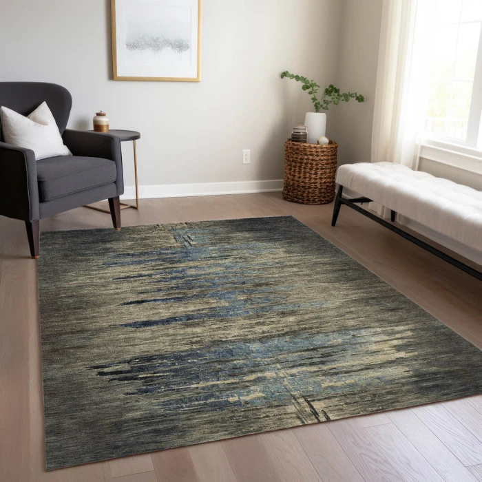 Addison Rugs Chantille Brown ACN1299 5ft. x 7ft.6in. Rect. Rug