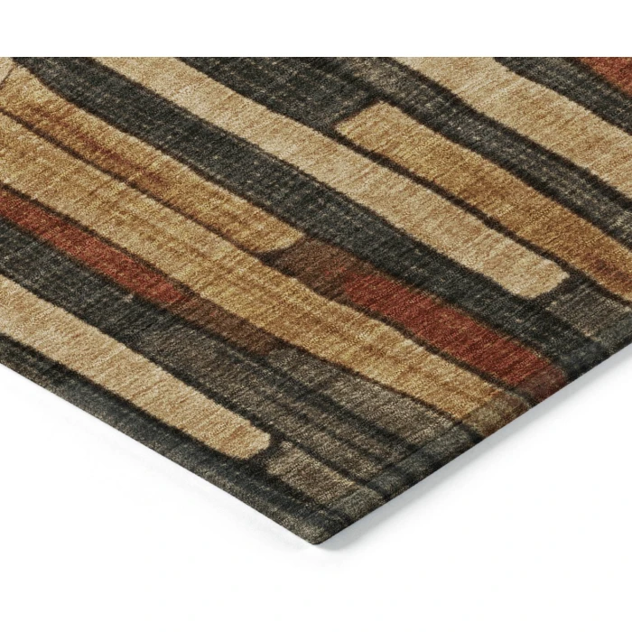 Addison Rugs Chantille Brown ACN1302 5ft. x 7ft.6in. Rect. Rug
