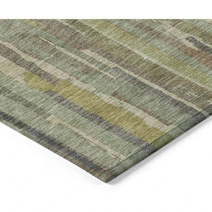 Addison Rugs Chantille Green ACN1314 9ft. x 12ft. Rect. Rug