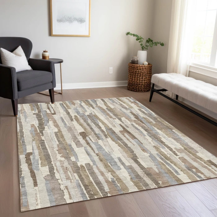 Addison Rugs Chantille Ivory ACN1316 8ft. x 10ft. Rect. Rug