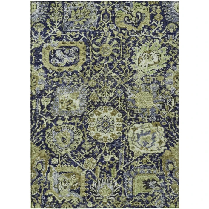 Addison Rugs Chantille Green ACN1321 9ft. x 12ft. Rect. Rug