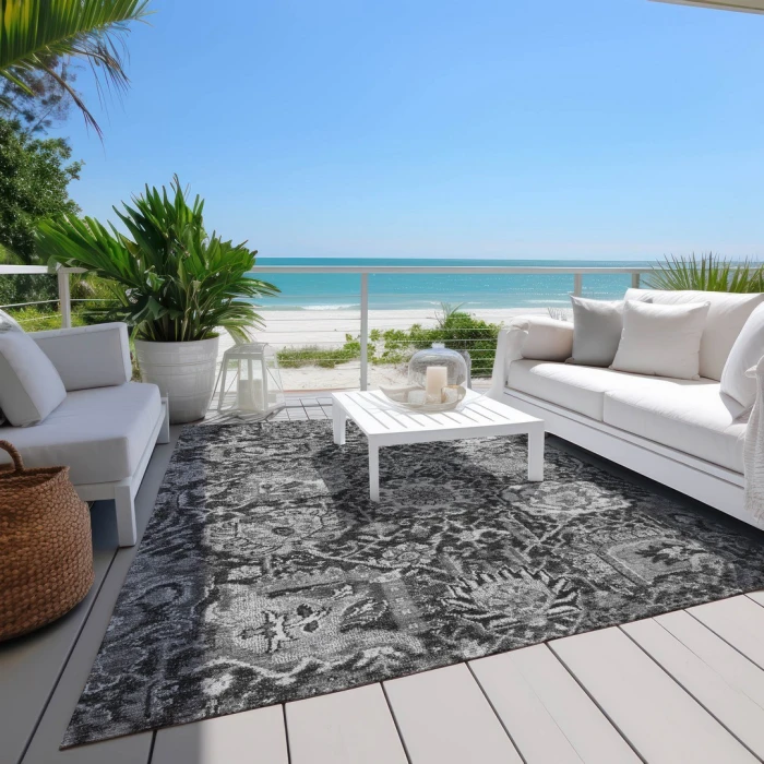 Addison Rugs Chantille Gray ACN1322 8ft. x 10ft. Rect. Rug