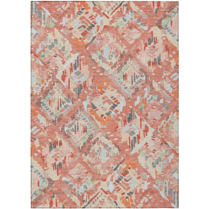 Addison Rugs Chantille Orange ACN1328 8ft. x 10ft. Rect. Rug