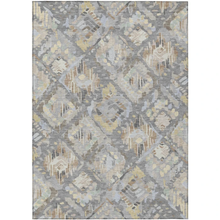 Addison Rugs Chantille Gray ACN1329 5ft. x 7ft.6in. Rect. Rug