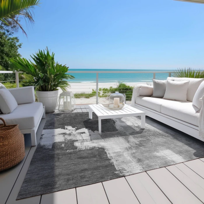 Addison Rugs Chantille Gray ACN1334 8ft. x 10ft. Rect. Rug