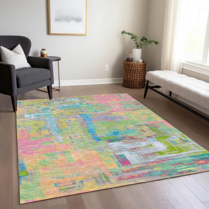 Addison Rugs Chantille Pink ACN1342 5ft. x 7ft.6in. Rect. Rug