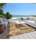 Addison Rugs Chantille Orange ACN1345 5ft. x 7ft.6in. Rect. Rug