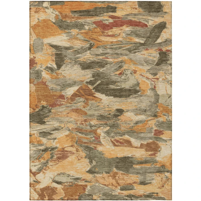 Addison Rugs Chantille Orange ACN1345 5ft. x 7ft.6in. Rect. Rug