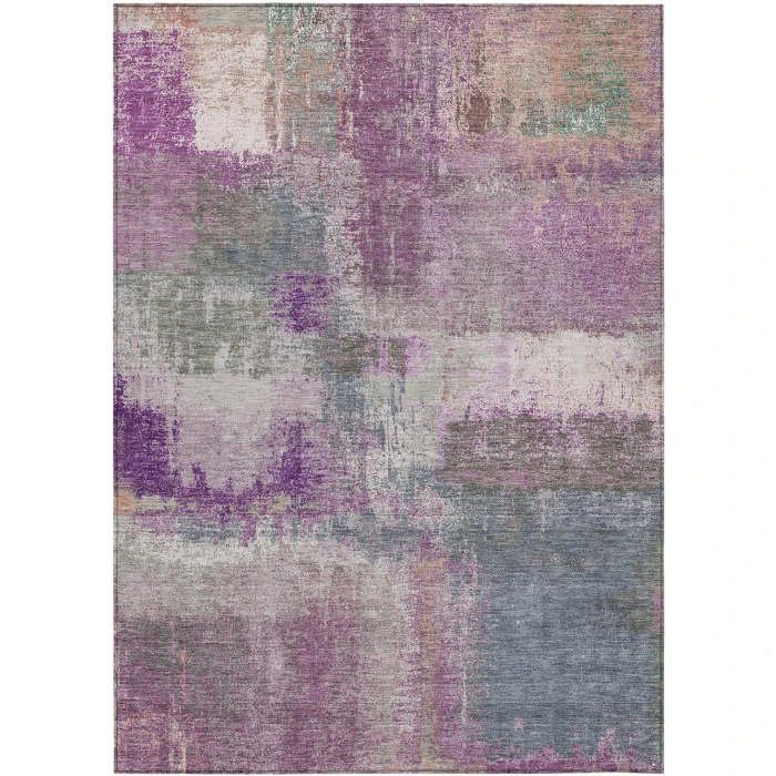 Addison Rugs Chantille Purple ACN1357 5ft. x 7ft.6in. Rect. Rug