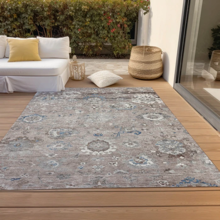 Addison Rugs Chantille Brown ACN1374 9ft. x 12ft. Rect. Rug