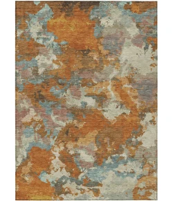 Addison Rugs Chantille Orange ACN1385 5ft. x 7ft.6in. Rect. Rug