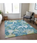 Addison Rugs Chantille Blue ACN1386 9ft. x 12ft. Rect. Rug